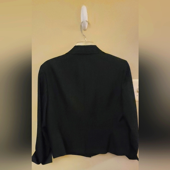 Nine West One-Button Gray Blazer - Picture 2 of 5